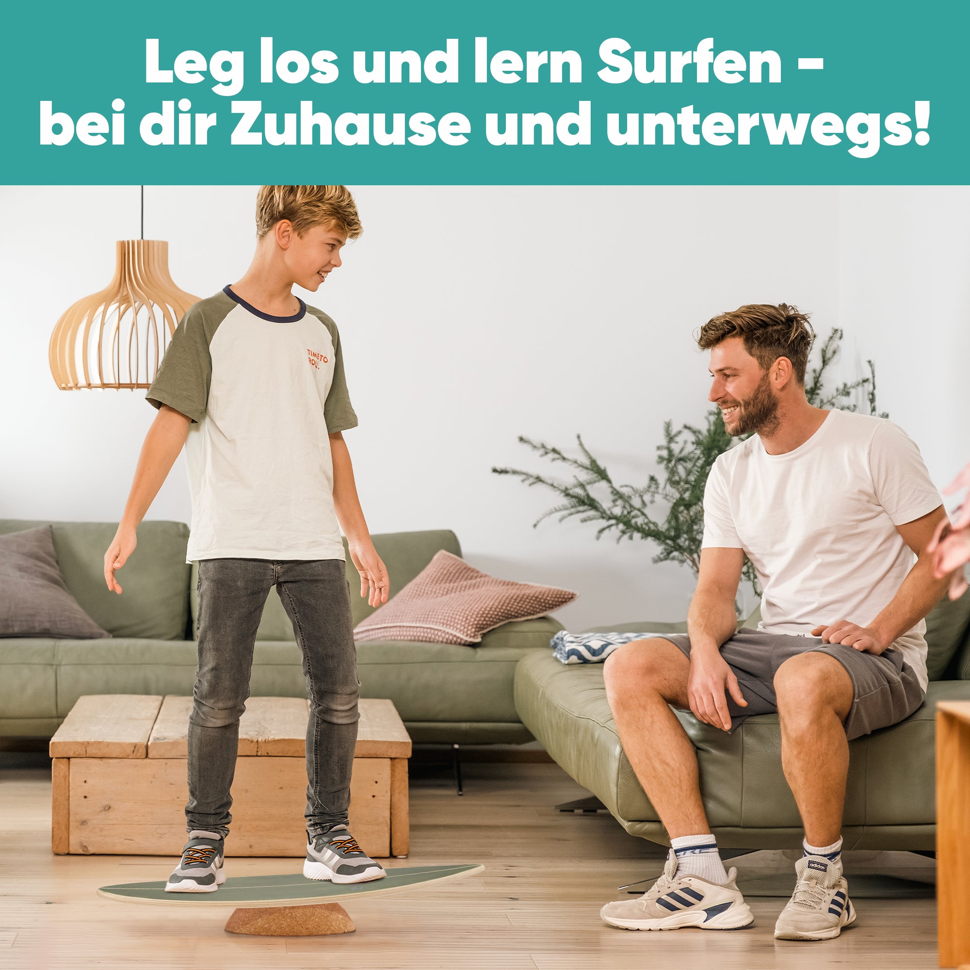 Surfin Balance Board Komplett-Set