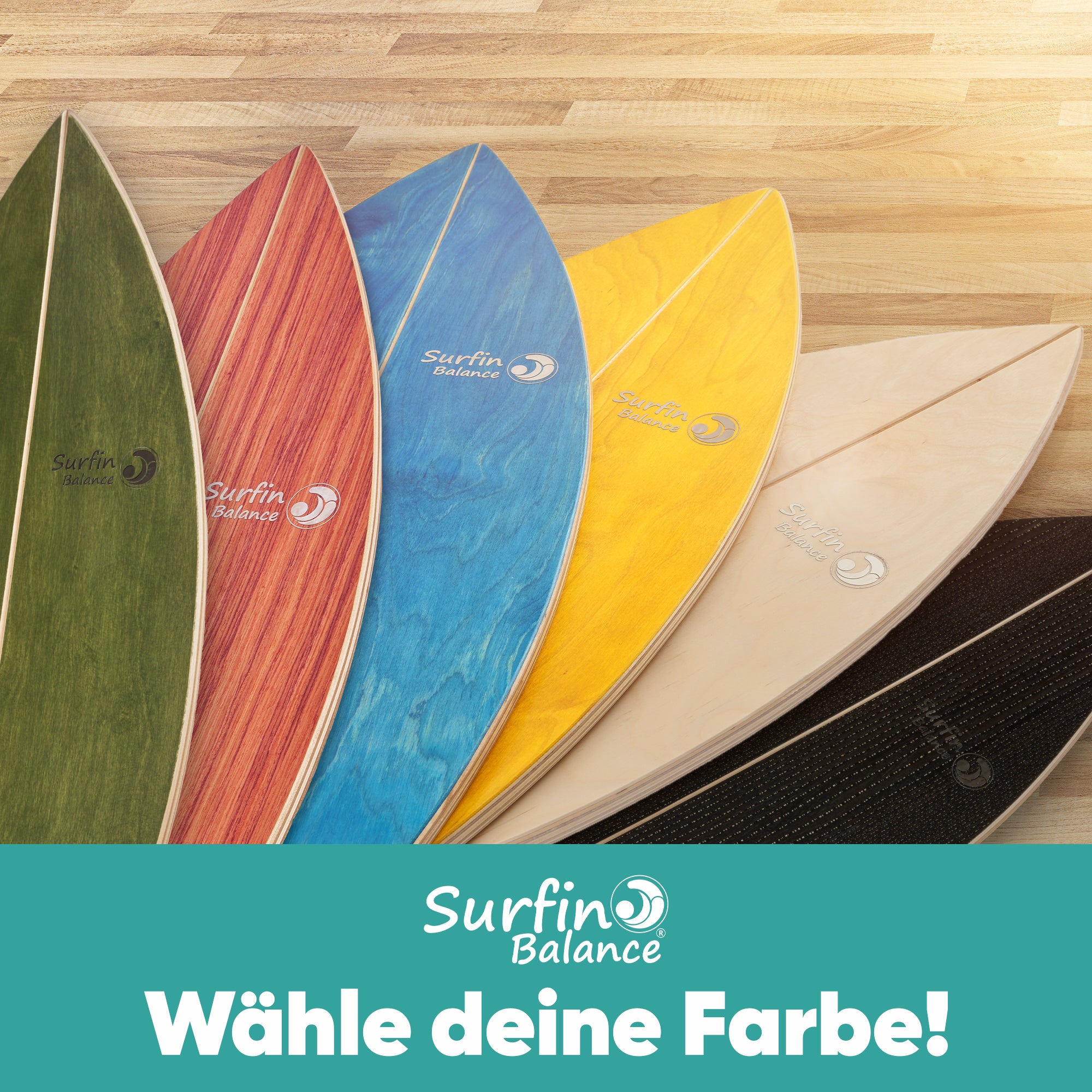 Surfin Balance Board Komplett-Set